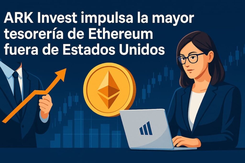 ARK Invest impulsa la mayor tesorería de Ethereum
