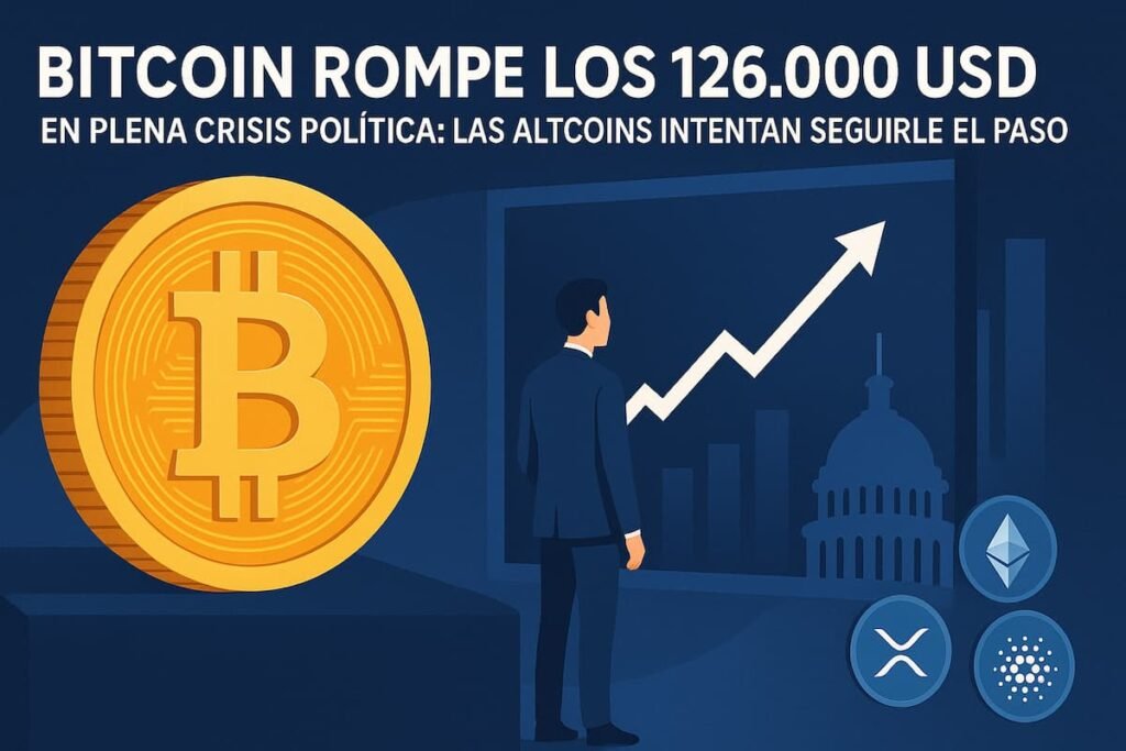 Bitcoin rompe los USD