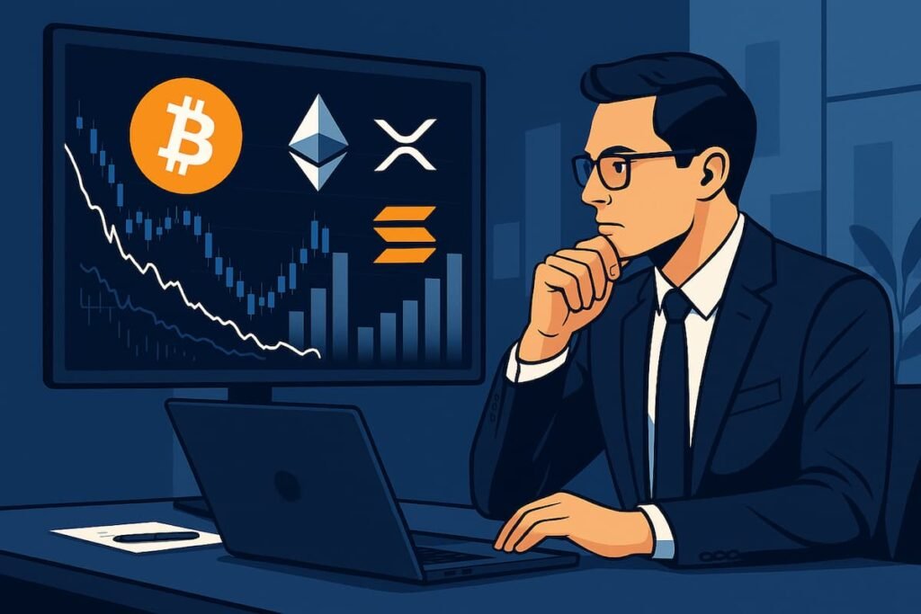 Criptomonedas en vilo