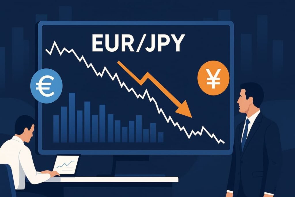 EURJPY cae a mínimos