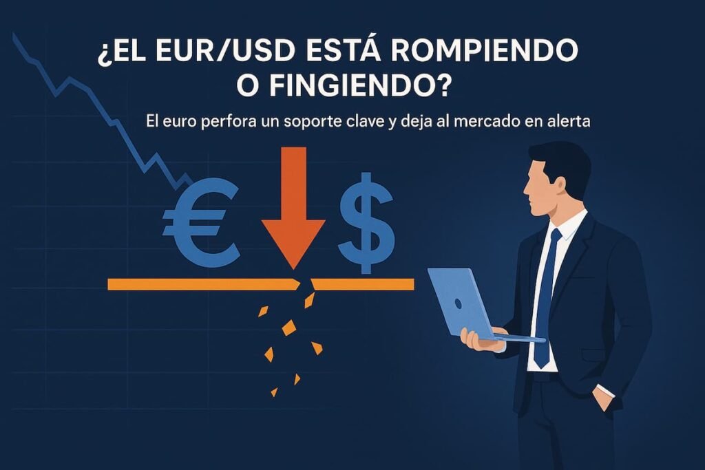 El EURUSD está rompiendo