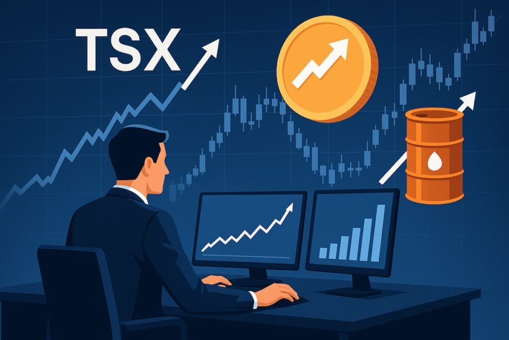El TSX repunta