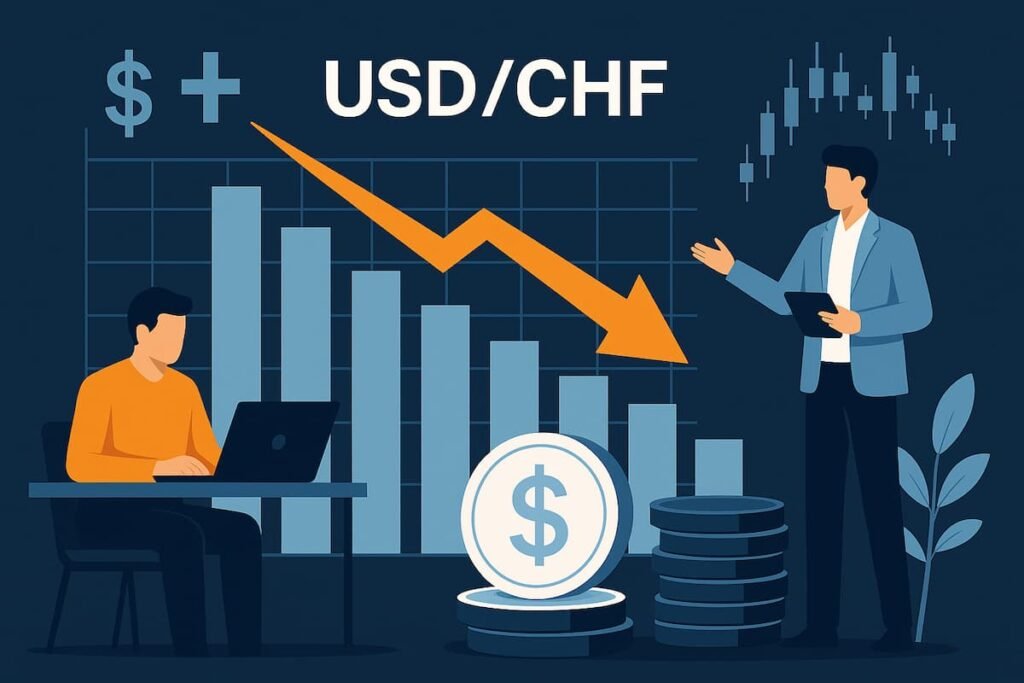 El USDCHF