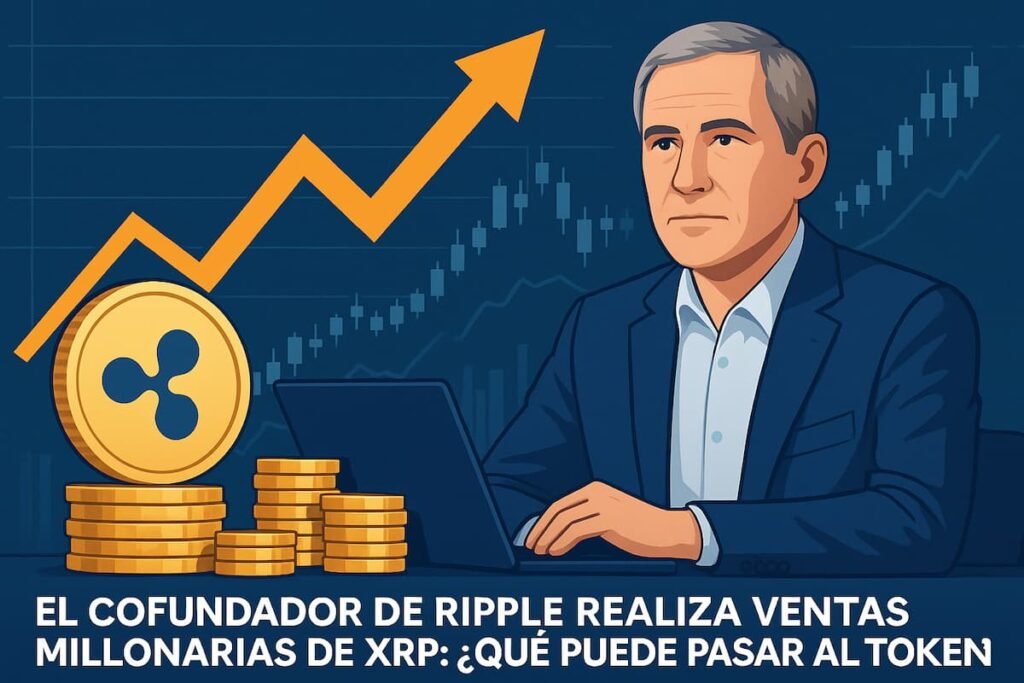 El cofundador de Ripple realiza ventas millonarias de XRP
