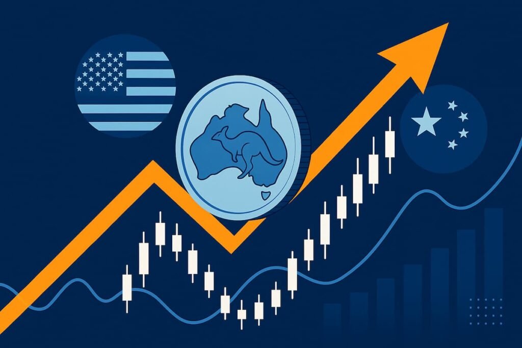 El dólar australiano sube con fuerza