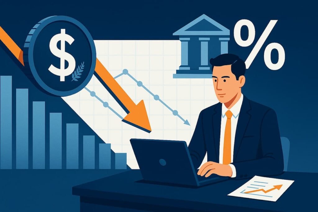 El dólar neozelandés se hunde