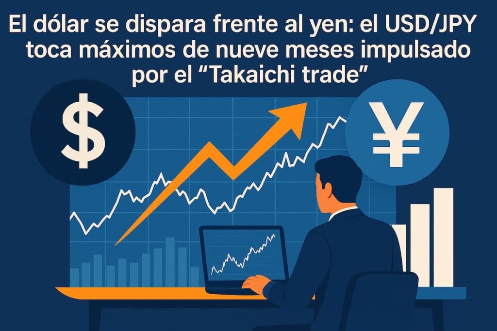 El dólar se dispara frente al yen