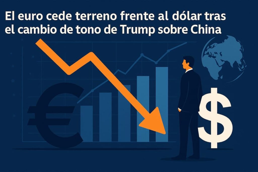 El euro cede terreno
