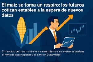 El maíz se toma un respiro