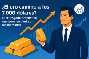 El oro camino a los dólares