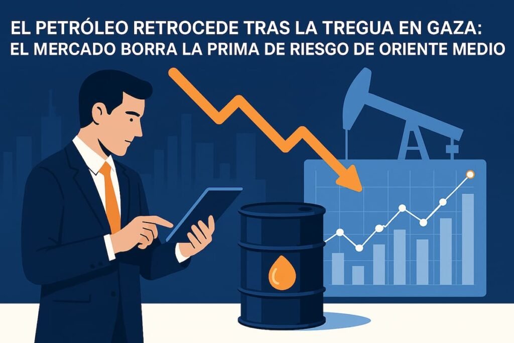 El petróleo retrocede tras la tregua
