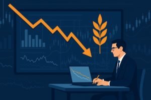 El trigo vuelve a ceder