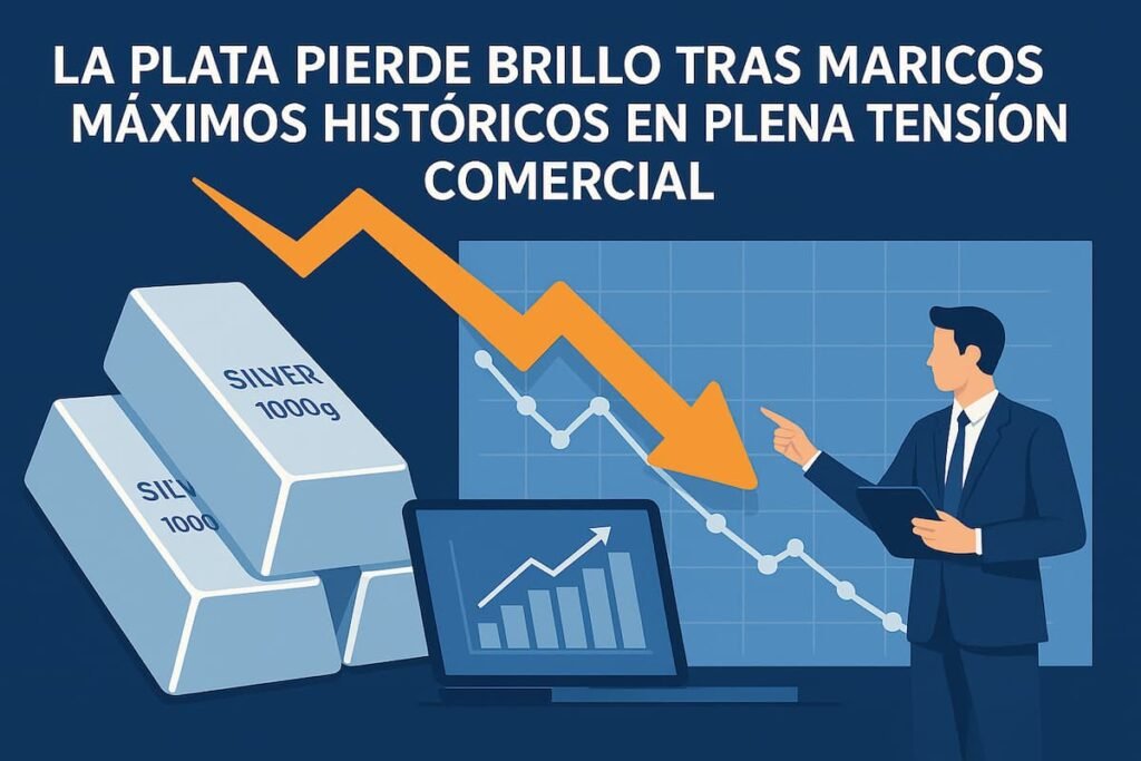 La plata pierde brillo