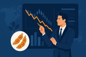 La soja profundiza las pérdidas