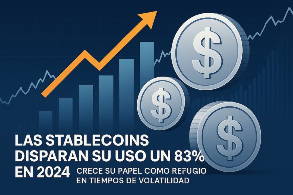 Las stablecoins disparan su uso