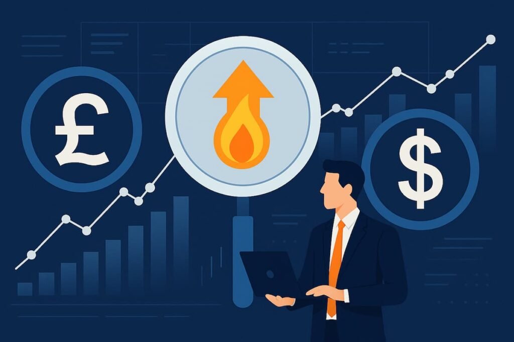 Libra esterlina titubea frente al dólar