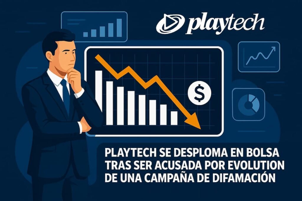 Playtech se desploma