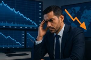 as bolsas bajan ante resultados corporativos